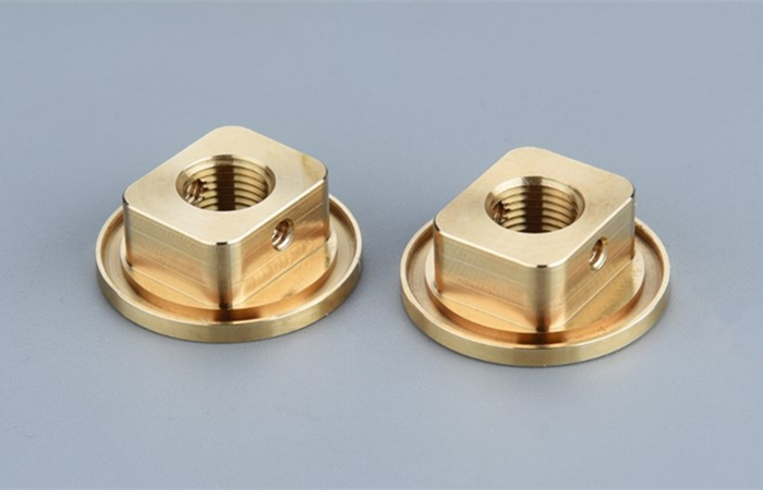 高档灯具五金配件加工件-铜底座