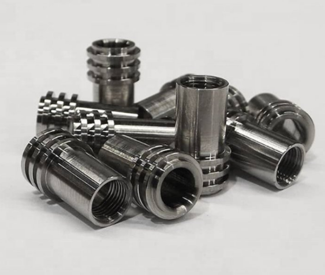 钛合金件CNC五轴走心机加工